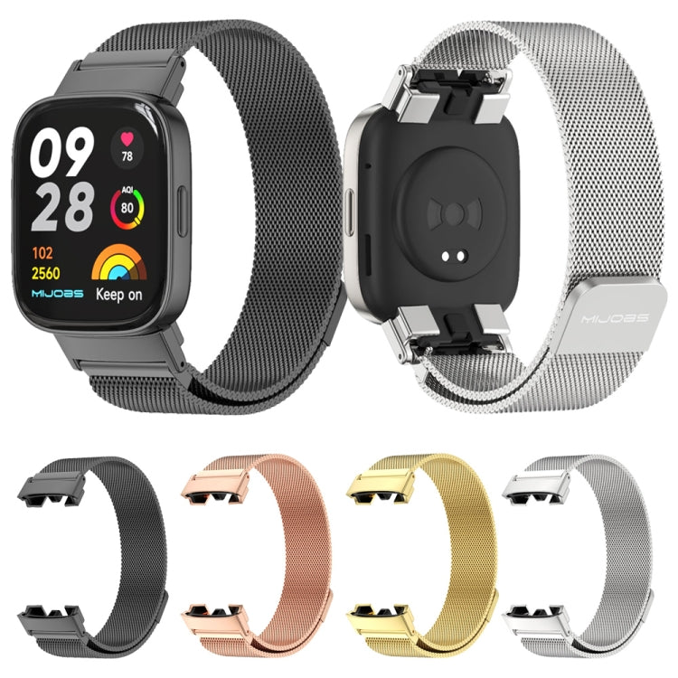 Mijobs Milan Magnetic สายนาฬิกาโลหะ, For Redmi Watch 3