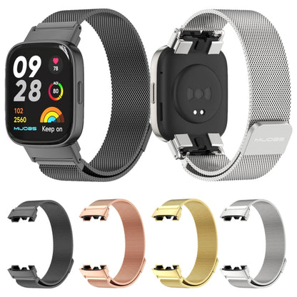 Mijobs Milan Magnetic สายนาฬิกาโลหะ, For Redmi Watch 3
