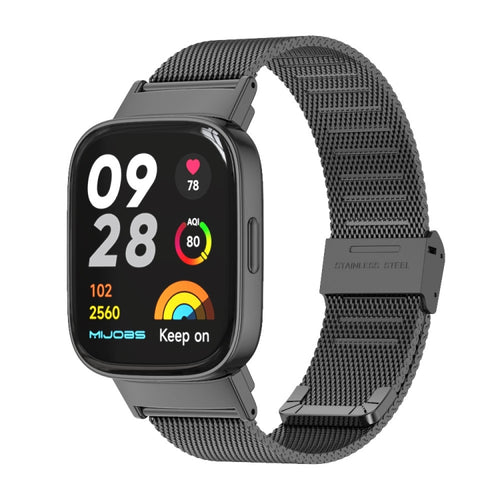 Mijobs Milan Buckle สายนาฬิกาโลหะ, For Redmi Watch 3