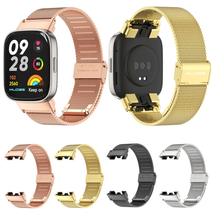 Mijobs Milan Buckle สายนาฬิกาโลหะ, For Redmi Watch 3