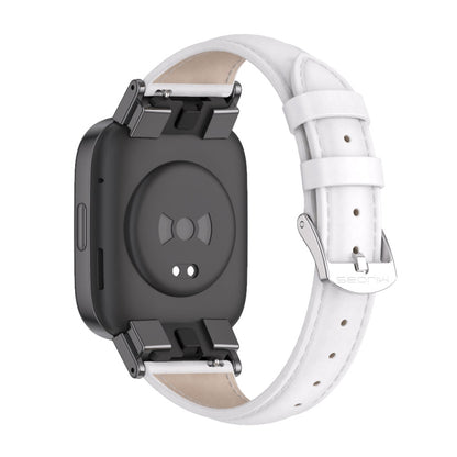 Mijobs สายนาฬิกาหนังแท้แบบบาง, For Redmi Watch 3
