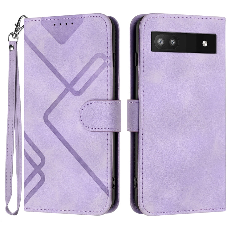 ซองโทรศัพท์หนังลายเส้นลายเส้น, For Google Pixel 7 5G, For Google Pixel 6a