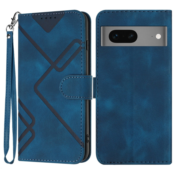 ซองโทรศัพท์หนังลายเส้นลายเส้น, For Google Pixel 7 5G, For Google Pixel 6a