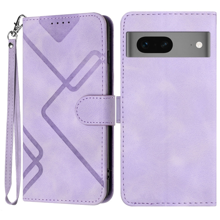 ซองโทรศัพท์หนังลายเส้นลายเส้น, For Google Pixel 7 5G, For Google Pixel 6a