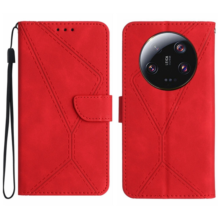 เย็บเคสโทรศัพท์หนังนูน, For Xiaomi 13 Ultra, For Xiaomi Redmi Note 12 4G, For Xiaomi Redmi A1 / A2, For Xiaomi Redmi 11A, For Xiaomi Redmi Note 12 Pro+, For Redmi Note 12 Pro 5G, For Xiaomi POCO X5 Pro, For Xiaomi Redmi Note 12 5G