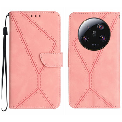 เย็บเคสโทรศัพท์หนังนูน, For Xiaomi 13 Ultra, For Xiaomi Redmi Note 12 4G, For Xiaomi Redmi A1 / A2, For Xiaomi Redmi 11A, For Xiaomi Redmi Note 12 Pro+, For Redmi Note 12 Pro 5G, For Xiaomi POCO X5 Pro, For Xiaomi Redmi Note 12 5G