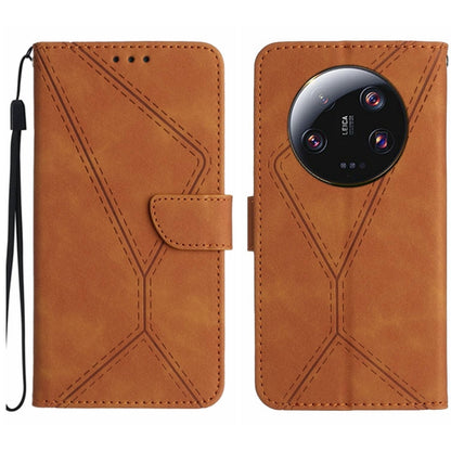 เย็บเคสโทรศัพท์หนังนูน, For Xiaomi 13 Ultra, For Xiaomi Redmi Note 12 4G, For Xiaomi Redmi A1 / A2, For Xiaomi Redmi 11A, For Xiaomi Redmi Note 12 Pro+, For Redmi Note 12 Pro 5G, For Xiaomi POCO X5 Pro, For Xiaomi Redmi Note 12 5G
