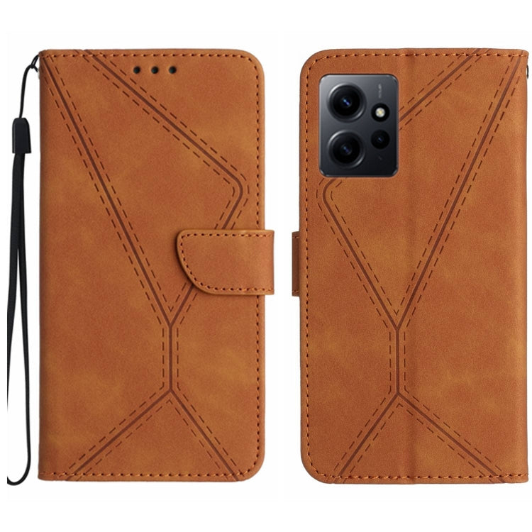 เย็บเคสโทรศัพท์หนังนูน, For Xiaomi 13 Ultra, For Xiaomi Redmi Note 12 4G, For Xiaomi Redmi A1 / A2, For Xiaomi Redmi 11A, For Xiaomi Redmi Note 12 Pro+, For Redmi Note 12 Pro 5G, For Xiaomi POCO X5 Pro, For Xiaomi Redmi Note 12 5G