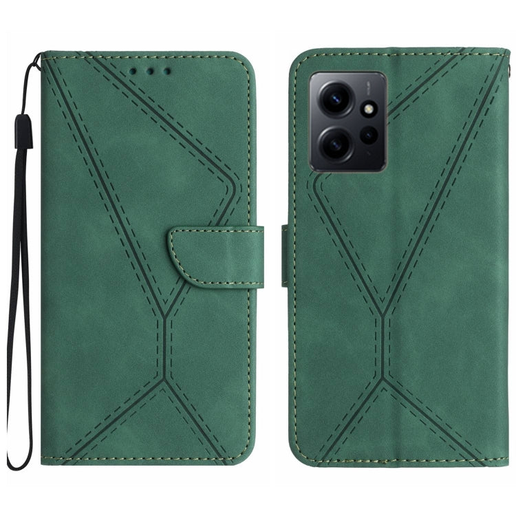 เย็บเคสโทรศัพท์หนังนูน, For Xiaomi 13 Ultra, For Xiaomi Redmi Note 12 4G, For Xiaomi Redmi A1 / A2, For Xiaomi Redmi 11A, For Xiaomi Redmi Note 12 Pro+, For Redmi Note 12 Pro 5G, For Xiaomi POCO X5 Pro, For Xiaomi Redmi Note 12 5G