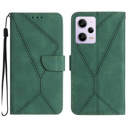 เย็บเคสโทรศัพท์หนังนูน, For Xiaomi 13 Ultra, For Xiaomi Redmi Note 12 4G, For Xiaomi Redmi A1 / A2, For Xiaomi Redmi 11A, For Xiaomi Redmi Note 12 Pro+, For Redmi Note 12 Pro 5G, For Xiaomi POCO X5 Pro, For Xiaomi Redmi Note 12 5G