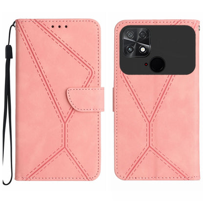 เย็บเคสโทรศัพท์หนังนูน, For Xiaomi 13 Lite, For Xiaomi 13 Pro, For Xiaomi 13, For Xiaomi 12T / 12T Pro, For Xiaomi POCO M5 / M4 5G, For Xiaomi POCO M5S, For Xiaomi POCO X4 GT, For Xiaomi POCO C40