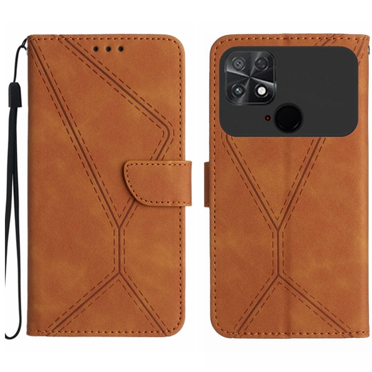 เย็บเคสโทรศัพท์หนังนูน, For Xiaomi 13 Lite, For Xiaomi 13 Pro, For Xiaomi 13, For Xiaomi 12T / 12T Pro, For Xiaomi POCO M5 / M4 5G, For Xiaomi POCO M5S, For Xiaomi POCO X4 GT, For Xiaomi POCO C40