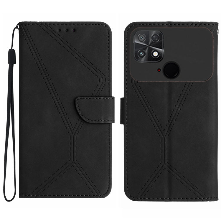 เย็บเคสโทรศัพท์หนังนูน, For Xiaomi 13 Lite, For Xiaomi 13 Pro, For Xiaomi 13, For Xiaomi 12T / 12T Pro, For Xiaomi POCO M5 / M4 5G, For Xiaomi POCO M5S, For Xiaomi POCO X4 GT, For Xiaomi POCO C40
