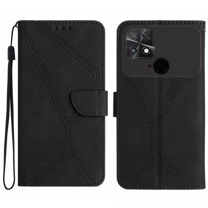 เย็บเคสโทรศัพท์หนังนูน, For Xiaomi 13 Lite, For Xiaomi 13 Pro, For Xiaomi 13, For Xiaomi 12T / 12T Pro, For Xiaomi POCO M5 / M4 5G, For Xiaomi POCO M5S, For Xiaomi POCO X4 GT, For Xiaomi POCO C40