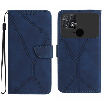 เย็บเคสโทรศัพท์หนังนูน, For Xiaomi 13 Lite, For Xiaomi 13 Pro, For Xiaomi 13, For Xiaomi 12T / 12T Pro, For Xiaomi POCO M5 / M4 5G, For Xiaomi POCO M5S, For Xiaomi POCO X4 GT, For Xiaomi POCO C40