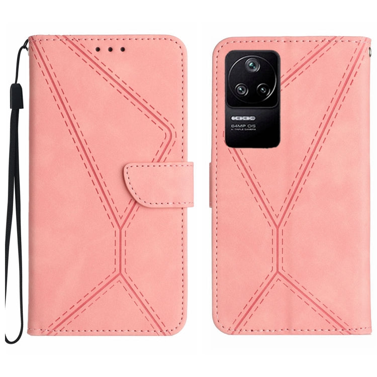 เย็บเคสโทรศัพท์หนังนูน, For Redmi Note 11 4G Global, For Xiaomi POCO F4 5G, For Xiaomi Redmi 10A, For Xiaomi Redmi 10C