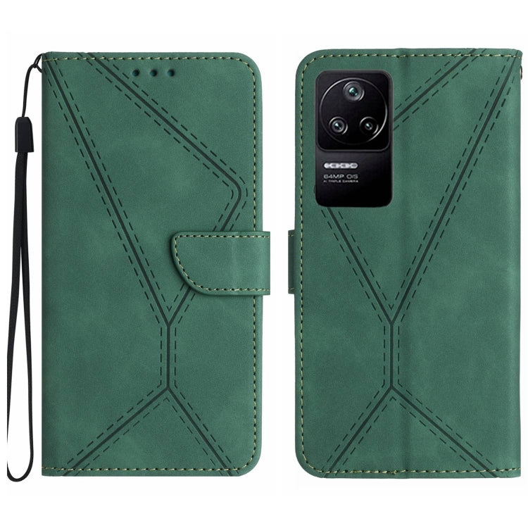 เย็บเคสโทรศัพท์หนังนูน, For Redmi Note 11 4G Global, For Xiaomi POCO F4 5G, For Xiaomi Redmi 10A, For Xiaomi Redmi 10C