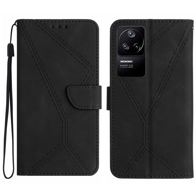 เย็บเคสโทรศัพท์หนังนูน, For Redmi Note 11 4G Global, For Xiaomi POCO F4 5G, For Xiaomi Redmi 10A, For Xiaomi Redmi 10C