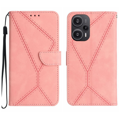 เย็บเคสโทรศัพท์หนังนูน, For Xiaomi Redmi 12 5G, For Xiaomi 13T / 13T Pro, For Xiaomi Redmi 12 4G Global, For Xiaomi POCO F5 5G, For Xiaomi POCO F5 Pro 5G, For Xiaomi Redmi Note 12S, For Xiaomi Redmi A1+ / A2+, For Redmi Note 12 Pro 4G