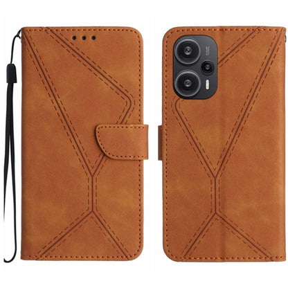 เย็บเคสโทรศัพท์หนังนูน, For Xiaomi Redmi 12 5G, For Xiaomi 13T / 13T Pro, For Xiaomi Redmi 12 4G Global, For Xiaomi POCO F5 5G, For Xiaomi POCO F5 Pro 5G, For Xiaomi Redmi Note 12S, For Xiaomi Redmi A1+ / A2+, For Redmi Note 12 Pro 4G