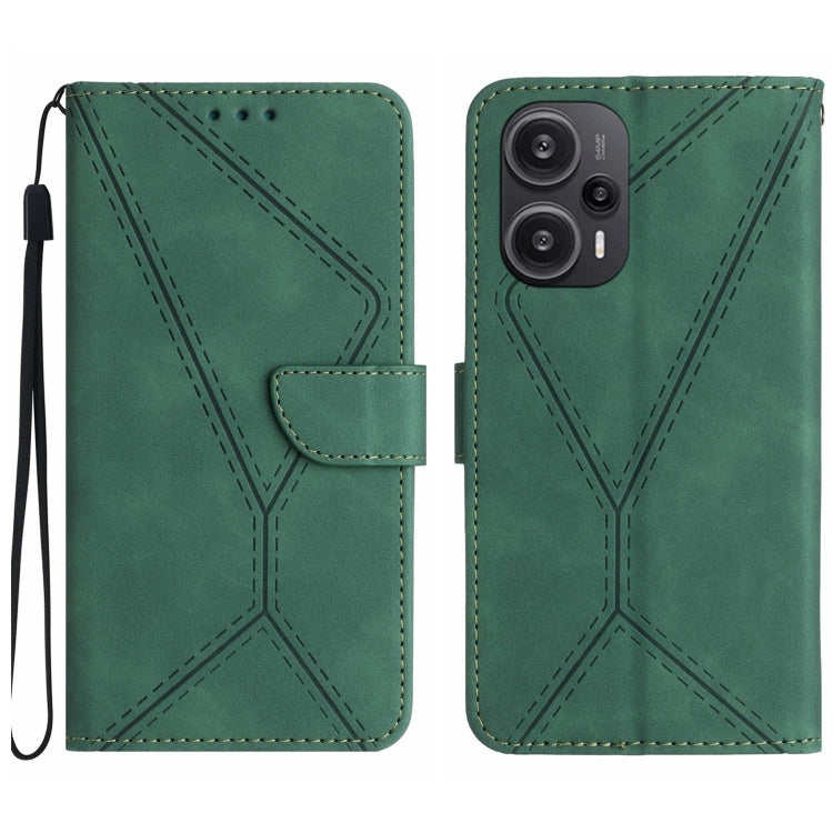 เย็บเคสโทรศัพท์หนังนูน, For Xiaomi Redmi 12 5G, For Xiaomi 13T / 13T Pro, For Xiaomi Redmi 12 4G Global, For Xiaomi POCO F5 5G, For Xiaomi POCO F5 Pro 5G, For Xiaomi Redmi Note 12S, For Xiaomi Redmi A1+ / A2+, For Redmi Note 12 Pro 4G