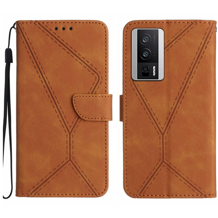 เย็บเคสโทรศัพท์หนังนูน, For Xiaomi Redmi 12 5G, For Xiaomi 13T / 13T Pro, For Xiaomi Redmi 12 4G Global, For Xiaomi POCO F5 5G, For Xiaomi POCO F5 Pro 5G, For Xiaomi Redmi Note 12S, For Xiaomi Redmi A1+ / A2+, For Redmi Note 12 Pro 4G