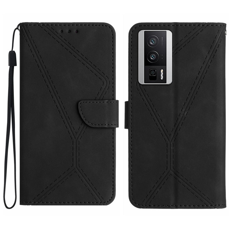 เย็บเคสโทรศัพท์หนังนูน, For Xiaomi Redmi 12 5G, For Xiaomi 13T / 13T Pro, For Xiaomi Redmi 12 4G Global, For Xiaomi POCO F5 5G, For Xiaomi POCO F5 Pro 5G, For Xiaomi Redmi Note 12S, For Xiaomi Redmi A1+ / A2+, For Redmi Note 12 Pro 4G