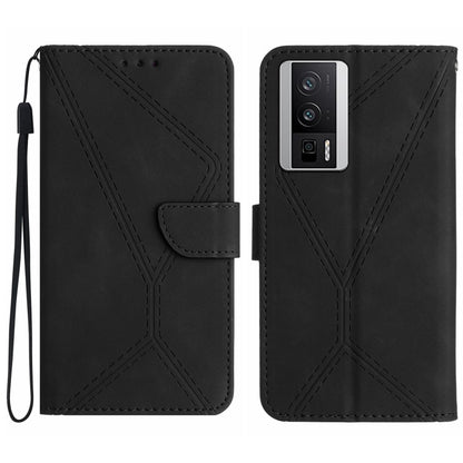เย็บเคสโทรศัพท์หนังนูน, For Xiaomi Redmi 12 5G, For Xiaomi 13T / 13T Pro, For Xiaomi Redmi 12 4G Global, For Xiaomi POCO F5 5G, For Xiaomi POCO F5 Pro 5G, For Xiaomi Redmi Note 12S, For Xiaomi Redmi A1+ / A2+, For Redmi Note 12 Pro 4G