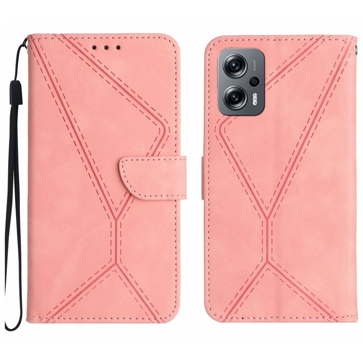 เย็บเคสโทรศัพท์หนังนูน, For Xiaomi 13 Lite, For Xiaomi 13 Pro, For Xiaomi 13, For Xiaomi 12T / 12T Pro, For Xiaomi POCO M5 / M4 5G, For Xiaomi POCO M5S, For Xiaomi POCO X4 GT, For Xiaomi POCO C40