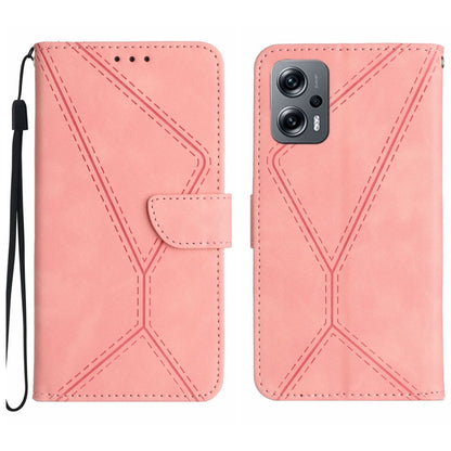 เย็บเคสโทรศัพท์หนังนูน, For Xiaomi 13 Lite, For Xiaomi 13 Pro, For Xiaomi 13, For Xiaomi 12T / 12T Pro, For Xiaomi POCO M5 / M4 5G, For Xiaomi POCO M5S, For Xiaomi POCO X4 GT, For Xiaomi POCO C40