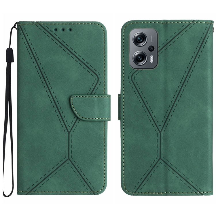 เย็บเคสโทรศัพท์หนังนูน, For Xiaomi 13 Lite, For Xiaomi 13 Pro, For Xiaomi 13, For Xiaomi 12T / 12T Pro, For Xiaomi POCO M5 / M4 5G, For Xiaomi POCO M5S, For Xiaomi POCO X4 GT, For Xiaomi POCO C40