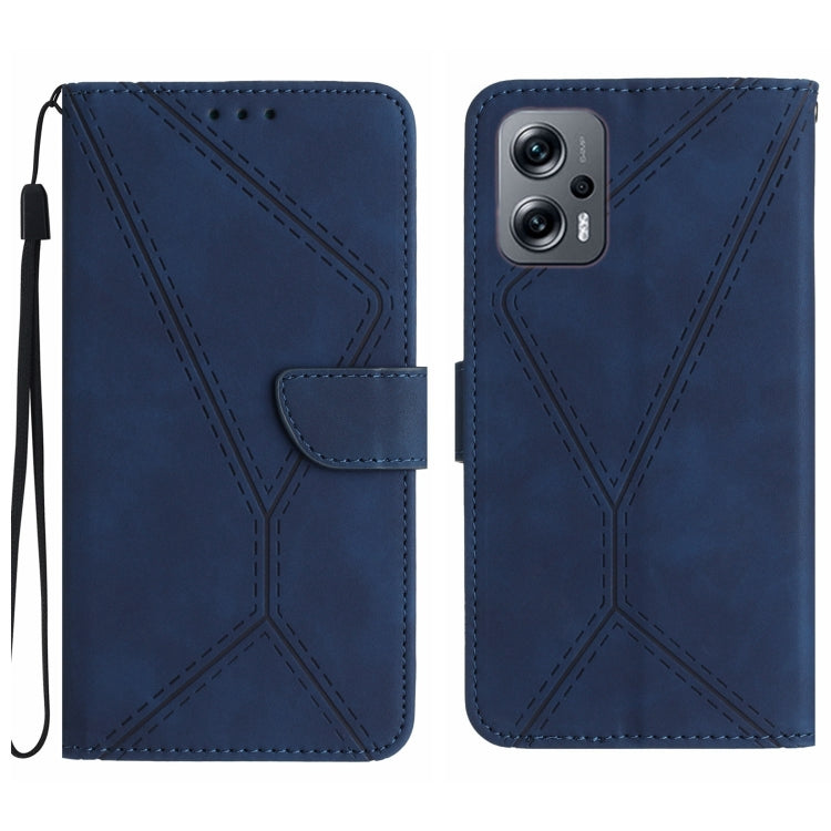 เย็บเคสโทรศัพท์หนังนูน, For Xiaomi 13 Lite, For Xiaomi 13 Pro, For Xiaomi 13, For Xiaomi 12T / 12T Pro, For Xiaomi POCO M5 / M4 5G, For Xiaomi POCO M5S, For Xiaomi POCO X4 GT, For Xiaomi POCO C40
