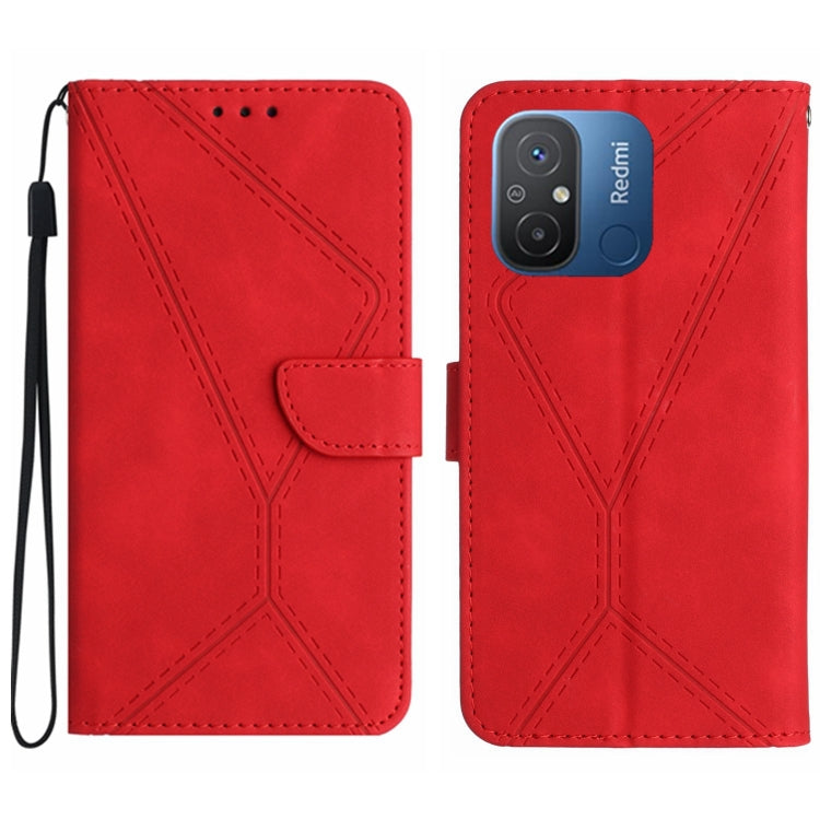 เย็บเคสโทรศัพท์หนังนูน, For Xiaomi 13 Ultra, For Xiaomi Redmi Note 12 4G, For Xiaomi Redmi A1 / A2, For Xiaomi Redmi 11A, For Xiaomi Redmi Note 12 Pro+, For Redmi Note 12 Pro 5G, For Xiaomi POCO X5 Pro, For Xiaomi Redmi Note 12 5G