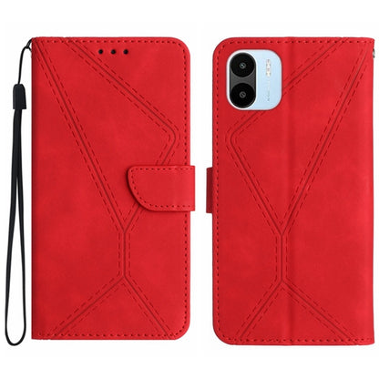 เย็บเคสโทรศัพท์หนังนูน, For Xiaomi 13 Ultra, For Xiaomi Redmi Note 12 4G, For Xiaomi Redmi A1 / A2, For Xiaomi Redmi 11A, For Xiaomi Redmi Note 12 Pro+, For Redmi Note 12 Pro 5G, For Xiaomi POCO X5 Pro, For Xiaomi Redmi Note 12 5G