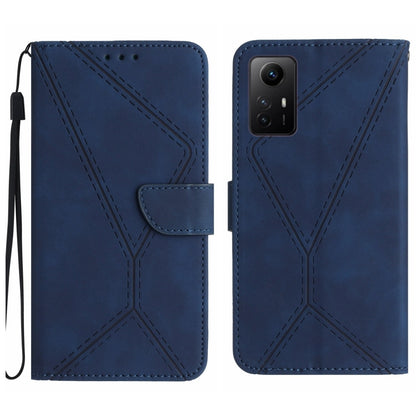 เย็บเคสโทรศัพท์หนังนูน, For Xiaomi Redmi 12 5G, For Xiaomi 13T / 13T Pro, For Xiaomi Redmi 12 4G Global, For Xiaomi POCO F5 5G, For Xiaomi POCO F5 Pro 5G, For Xiaomi Redmi Note 12S, For Xiaomi Redmi A1+ / A2+, For Redmi Note 12 Pro 4G