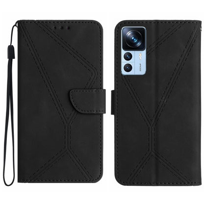 เย็บเคสโทรศัพท์หนังนูน, For Xiaomi 13 Lite, For Xiaomi 13 Pro, For Xiaomi 13, For Xiaomi 12T / 12T Pro, For Xiaomi POCO M5 / M4 5G, For Xiaomi POCO M5S, For Xiaomi POCO X4 GT, For Xiaomi POCO C40