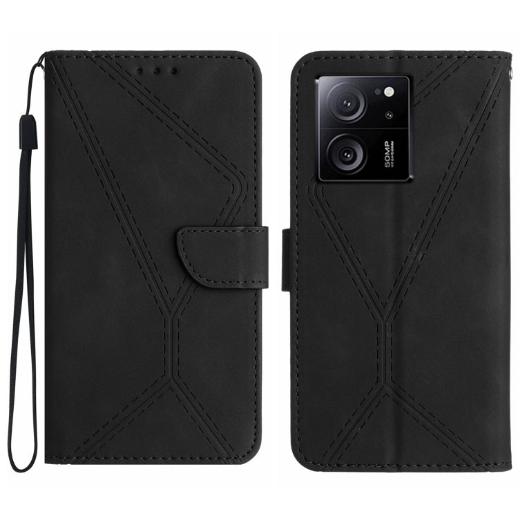 เย็บเคสโทรศัพท์หนังนูน, For Xiaomi Redmi 12 5G, For Xiaomi 13T / 13T Pro, For Xiaomi Redmi 12 4G Global, For Xiaomi POCO F5 5G, For Xiaomi POCO F5 Pro 5G, For Xiaomi Redmi Note 12S, For Xiaomi Redmi A1+ / A2+, For Redmi Note 12 Pro 4G