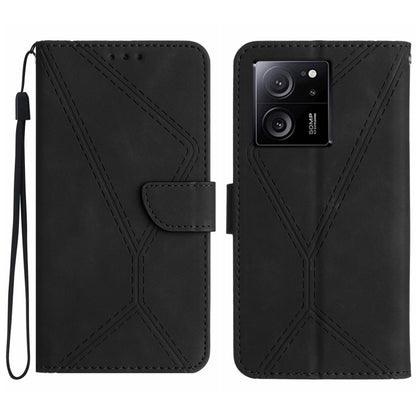 เย็บเคสโทรศัพท์หนังนูน, For Xiaomi Redmi 12 5G, For Xiaomi 13T / 13T Pro, For Xiaomi Redmi 12 4G Global, For Xiaomi POCO F5 5G, For Xiaomi POCO F5 Pro 5G, For Xiaomi Redmi Note 12S, For Xiaomi Redmi A1+ / A2+, For Redmi Note 12 Pro 4G