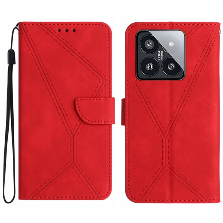 เย็บเคสโทรศัพท์หนังนูน, For Xiaomi Redmi 13 4G Global / 5G Global, For Xiaomi Redmi A3, For Xiaomi Redmi Note 13 4G Global, For Xiaomi Redmi 13C 5G, For Xiaomi 14 Ultra, For Xiaomi 14 Pro, For Xiaomi 14, For Xiaomi Redmi 13C 4G
