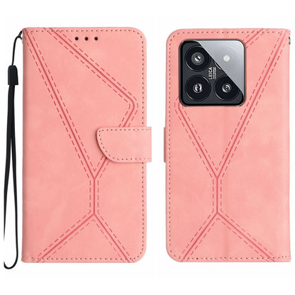 เย็บเคสโทรศัพท์หนังนูน, For Xiaomi Redmi 13 4G Global / 5G Global, For Xiaomi Redmi A3, For Xiaomi Redmi Note 13 4G Global, For Xiaomi Redmi 13C 5G, For Xiaomi 14 Ultra, For Xiaomi 14 Pro, For Xiaomi 14, For Xiaomi Redmi 13C 4G