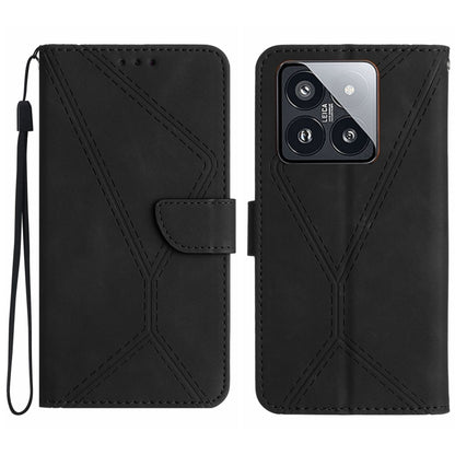 เย็บเคสโทรศัพท์หนังนูน, For Xiaomi Redmi 13 4G Global / 5G Global, For Xiaomi Redmi A3, For Xiaomi Redmi Note 13 4G Global, For Xiaomi Redmi 13C 5G, For Xiaomi 14 Ultra, For Xiaomi 14 Pro, For Xiaomi 14, For Xiaomi Redmi 13C 4G
