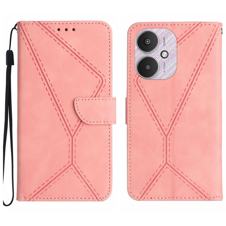 เย็บเคสโทรศัพท์หนังนูน, For Xiaomi Redmi 13 4G Global / 5G Global, For Xiaomi Redmi A3, For Xiaomi Redmi Note 13 4G Global, For Xiaomi Redmi 13C 5G, For Xiaomi 14 Ultra, For Xiaomi 14 Pro, For Xiaomi 14, For Xiaomi Redmi 13C 4G