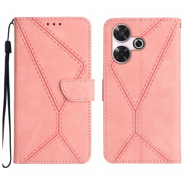 เย็บเคสโทรศัพท์หนังนูน, For Xiaomi Redmi 13 4G Global / 5G Global, For Xiaomi Redmi A3, For Xiaomi Redmi Note 13 4G Global, For Xiaomi Redmi 13C 5G, For Xiaomi 14 Ultra, For Xiaomi 14 Pro, For Xiaomi 14, For Xiaomi Redmi 13C 4G