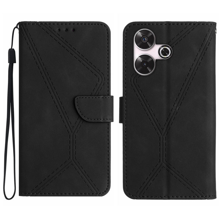 เย็บเคสโทรศัพท์หนังนูน, For Xiaomi Redmi 13 4G Global / 5G Global, For Xiaomi Redmi A3, For Xiaomi Redmi Note 13 4G Global, For Xiaomi Redmi 13C 5G, For Xiaomi 14 Ultra, For Xiaomi 14 Pro, For Xiaomi 14, For Xiaomi Redmi 13C 4G