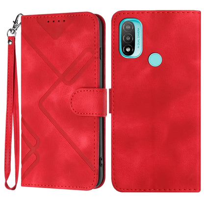 ซองโทรศัพท์หนังลายเส้นลายเส้น, For Motorola Moto G32, For Motorola Moto G42, For Motorola Moto G52, For Motorola Moto G22, For Motorola Moto E20 / E30 / E40, For Motorola Moto E7 Power