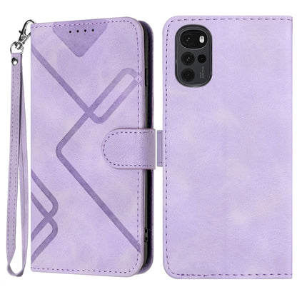 ซองโทรศัพท์หนังลายเส้นลายเส้น, For Motorola Moto G32, For Motorola Moto G42, For Motorola Moto G52, For Motorola Moto G22, For Motorola Moto E20 / E30 / E40, For Motorola Moto E7 Power