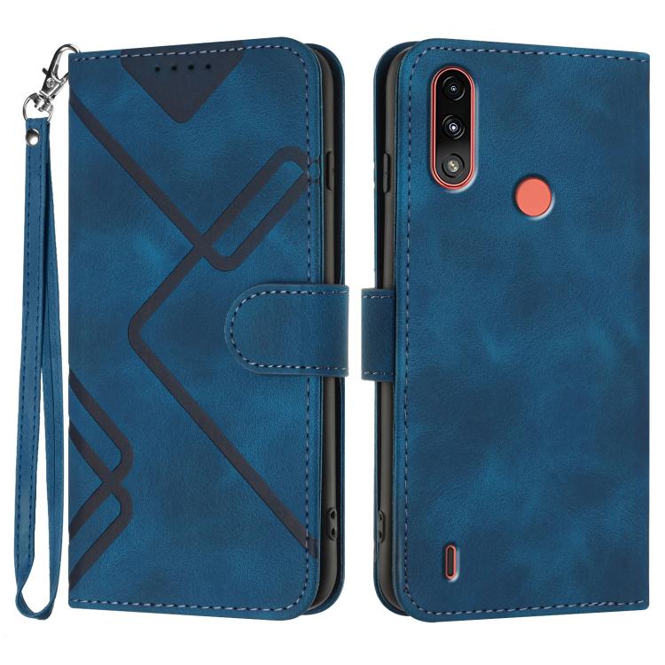 ซองโทรศัพท์หนังลายเส้นลายเส้น, For Motorola Moto G32, For Motorola Moto G42, For Motorola Moto G52, For Motorola Moto G22, For Motorola Moto E20 / E30 / E40, For Motorola Moto E7 Power