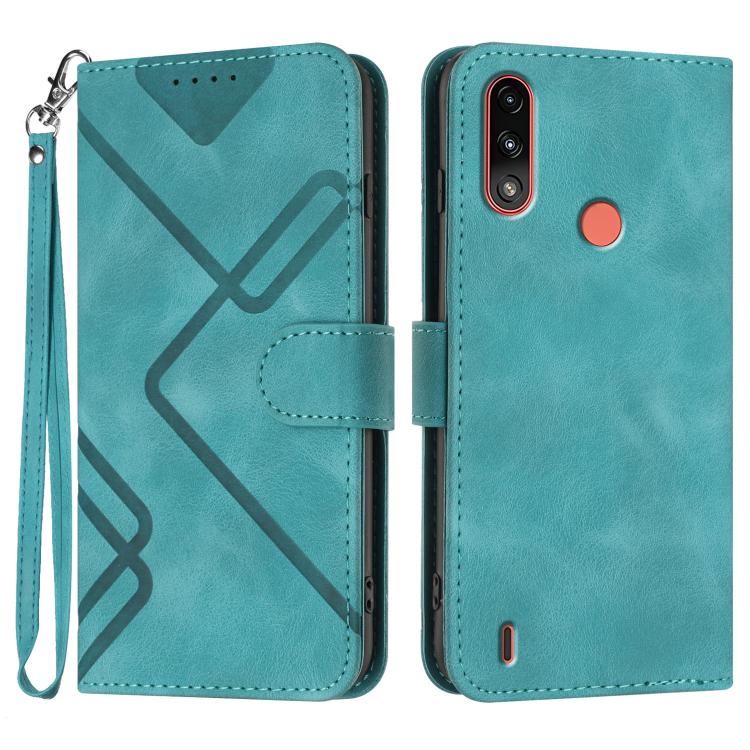 ซองโทรศัพท์หนังลายเส้นลายเส้น, For Motorola Moto G32, For Motorola Moto G42, For Motorola Moto G52, For Motorola Moto G22, For Motorola Moto E20 / E30 / E40, For Motorola Moto E7 Power