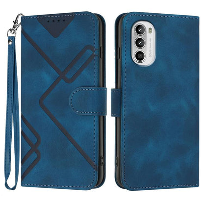 ซองโทรศัพท์หนังลายเส้นลายเส้น, For Motorola Moto G32, For Motorola Moto G42, For Motorola Moto G52, For Motorola Moto G22, For Motorola Moto E20 / E30 / E40, For Motorola Moto E7 Power
