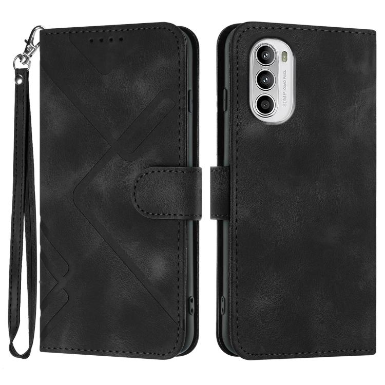 ซองโทรศัพท์หนังลายเส้นลายเส้น, For Motorola Moto G32, For Motorola Moto G42, For Motorola Moto G52, For Motorola Moto G22, For Motorola Moto E20 / E30 / E40, For Motorola Moto E7 Power